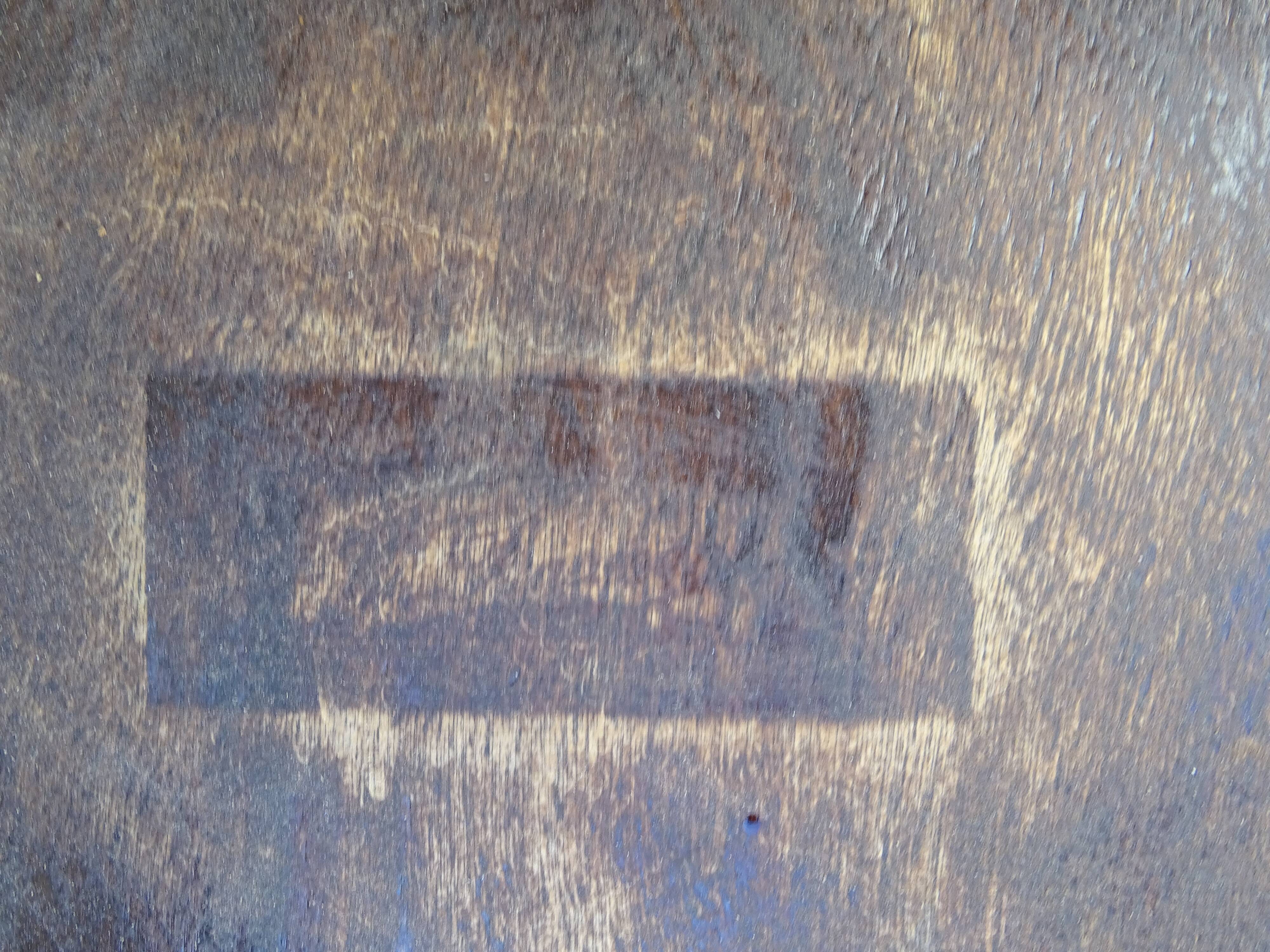 Stool bistrot wood curved by Baumann 1930