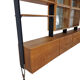 Unité murale modulaire vintage par Jitona, années 1960, ensemble de 4