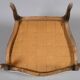 Pair of Louis XV style armchairs in molded and carved beech