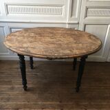 Solid wood table