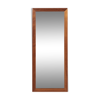 Midcentury Danish mirror in teak by Aksel Kjersgaard 1960