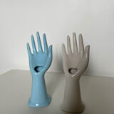 Hand Baguier or Soliflore in Porcelain
