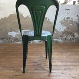 Chaise Multipl's Joseph Mathieu vert patiné
