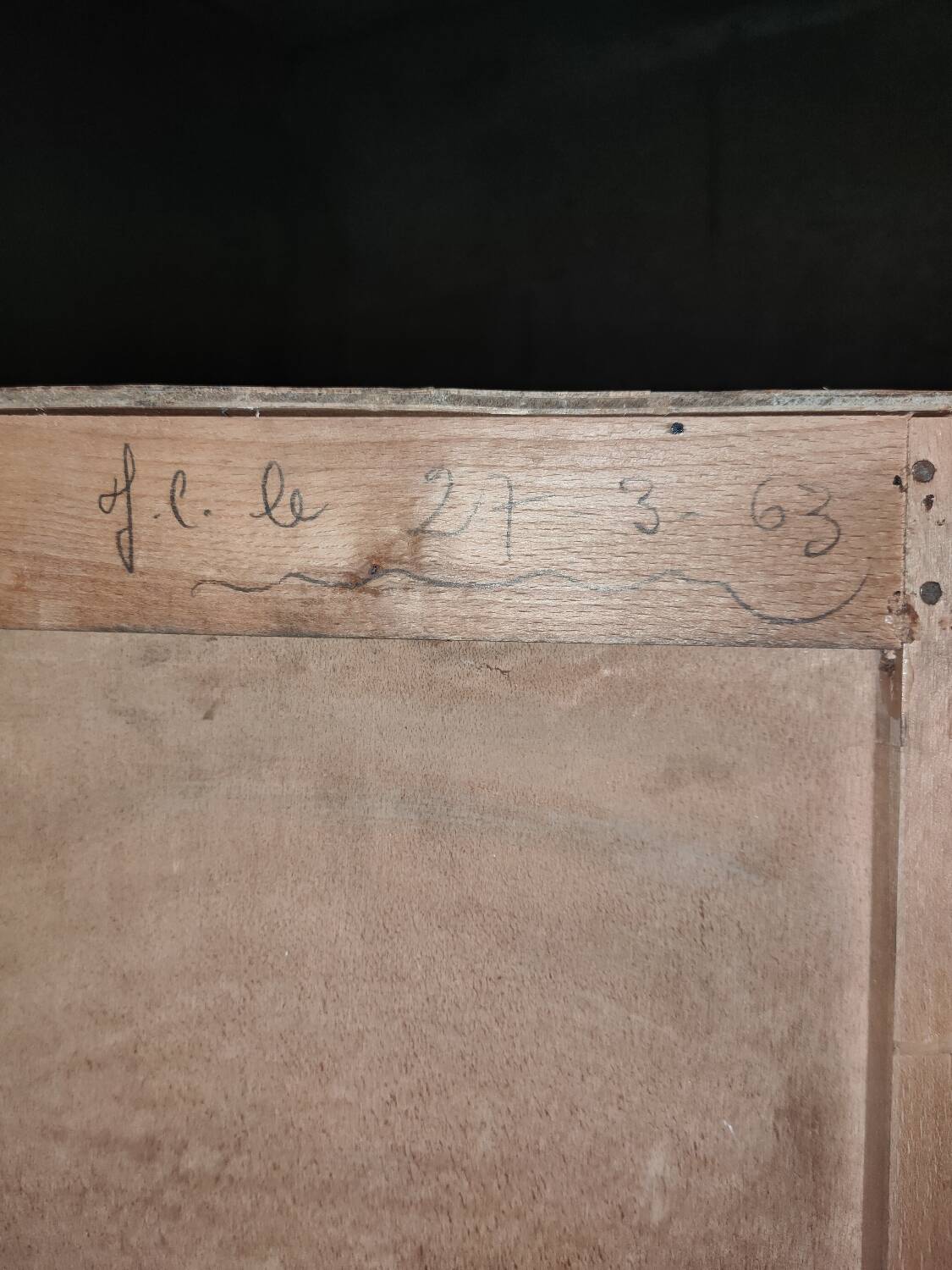 Vintage formica kitchen cabinet 1963