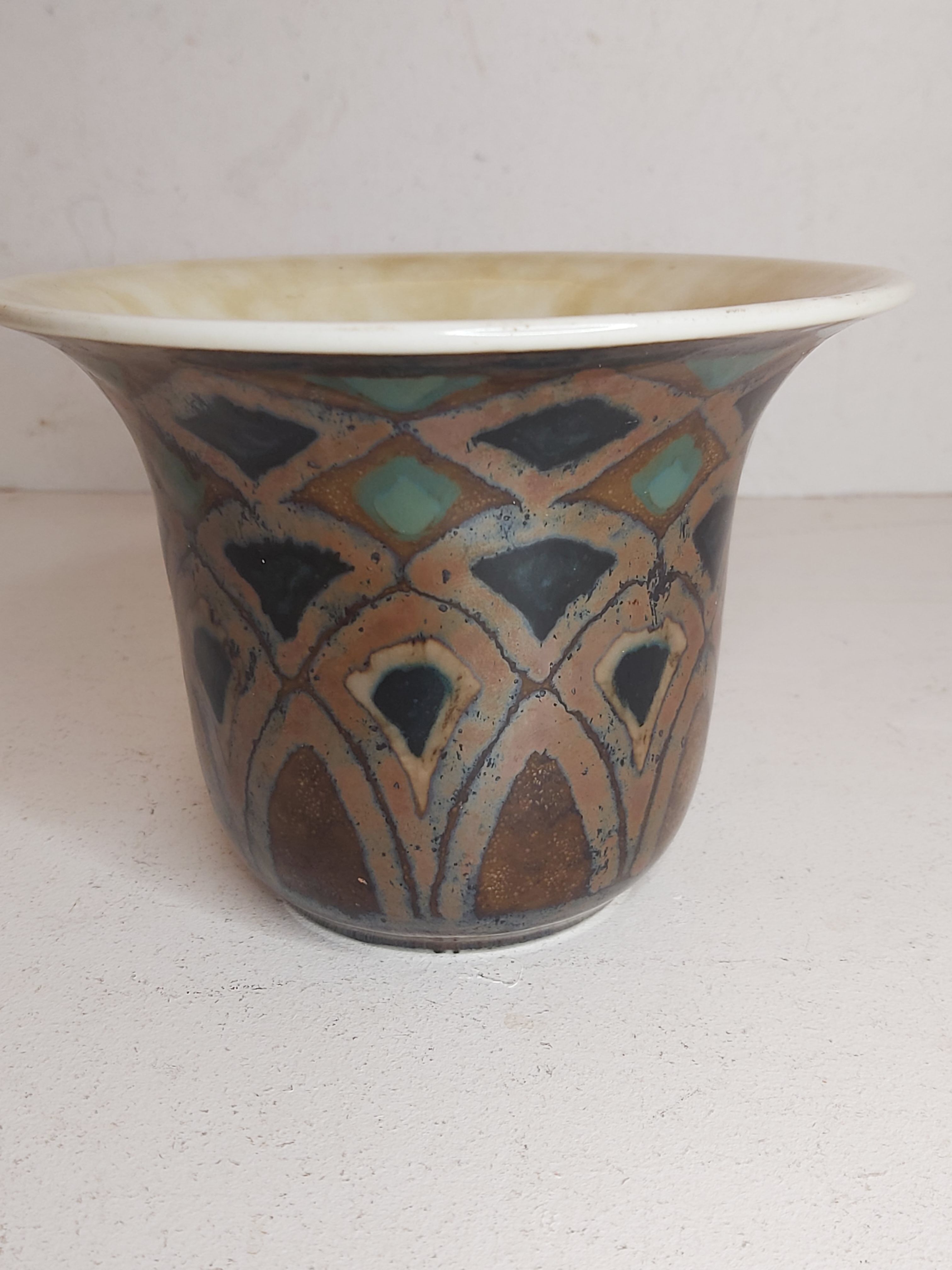 Coupe "Dakar" Camille Tharaud porcelain Limoges