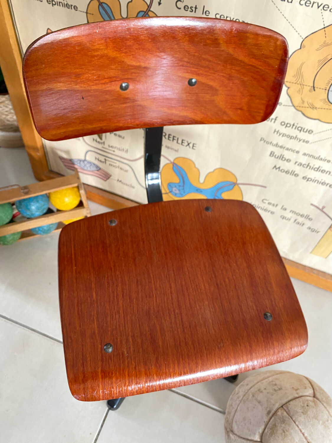 Vintage Marko children's school chair