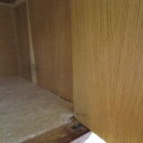 Buffet oak feet compas vintage 60s