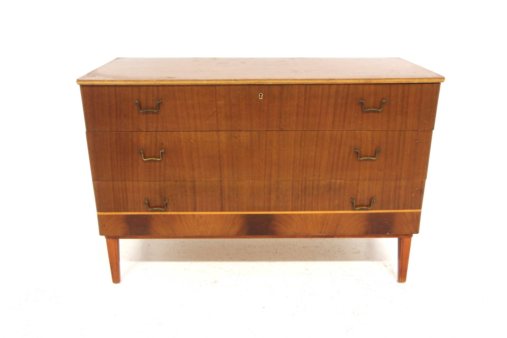 Scandinavian mahogany chest of drawers, Sweden, 1940