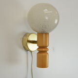 Mid-century wall lamp by Pokrok Zilina,1970's