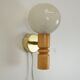 Mid-century wall lamp by Pokrok Zilina,1970's