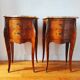Pair of French Louis XV style bedside tables.