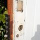 Porte entrée 208,7x94 serrure multipoints en chêne