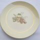 Set 12 assiettes Gien 1960 jardins japonais variations en jaune mineur
