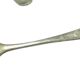 Set of forks, minimalism, silver-plated brass, Henneberg Brothers, Poland, 1930s