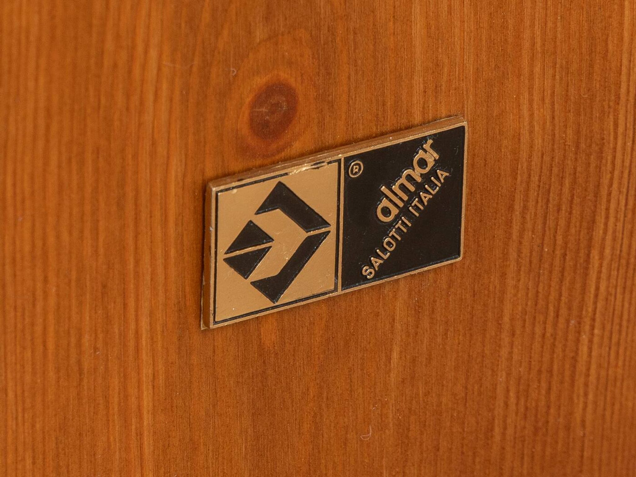 Canapé en cuir des années 70 par Almar