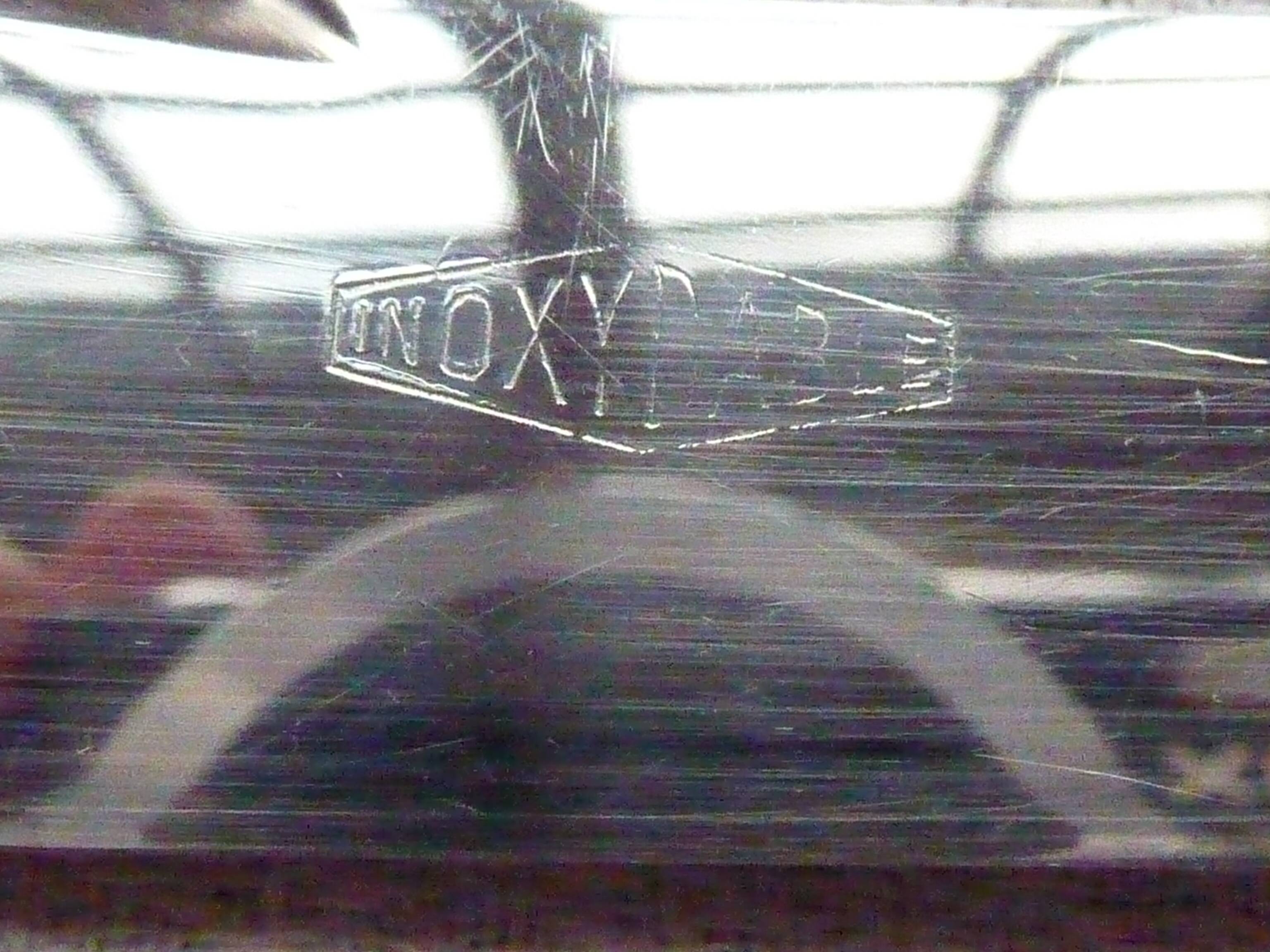 Art Deco horn walking knife set (2 knives, 12 large and 12 small)