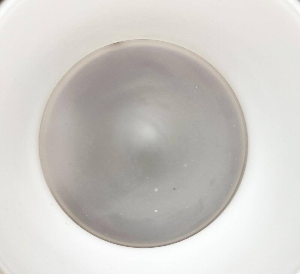 Lampe suspendue en métal et verre modèle danois milieu du siècle Ph 4 1/2 - 4 par Poul Henningsen pour Louis Poulsen, années 1980