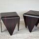 Petalas Side Tables by Jorge Zalszupin, Rosewood