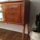 Sideboard vintage feet compass
