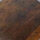Table d'appoint anglaise ancienne de la fin du XIXe siècle en chêne