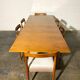 Vintage teak square extendable  dining table designed and manufactured by lübke,  1960s