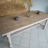 Renovated extendable oak table