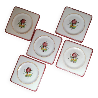 Assiettes à dessert