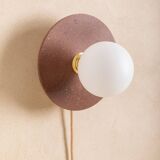 ALBA wall light in Moca concrete