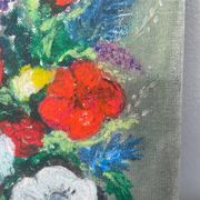 Flower bouquet painting