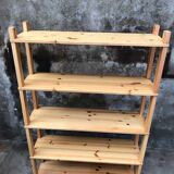 Chalet Pine Shelf Circa 1960