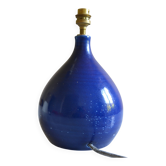 pied de lampe céramique moderniste France 1970