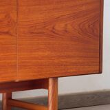 White Newton teak sideboard: large "Petersfield" sideboard.