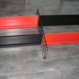 Tomado double-width wall shelf