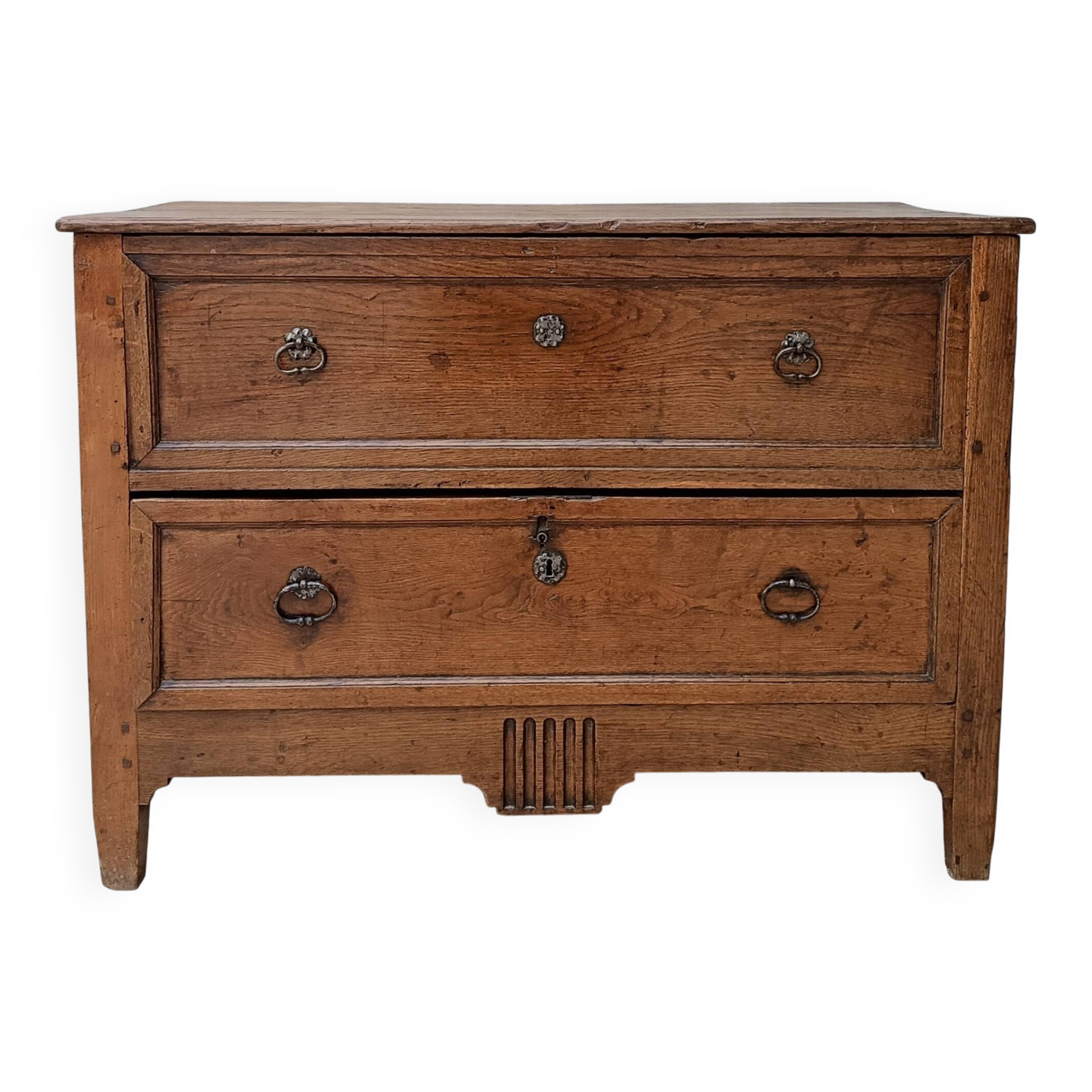 Louis XVI oak chest