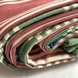 Tablecloth, green/pink/blue patchwork