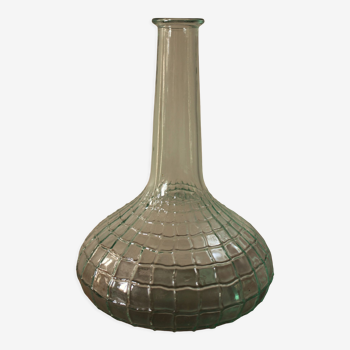 Vase soliflore glass belly neck