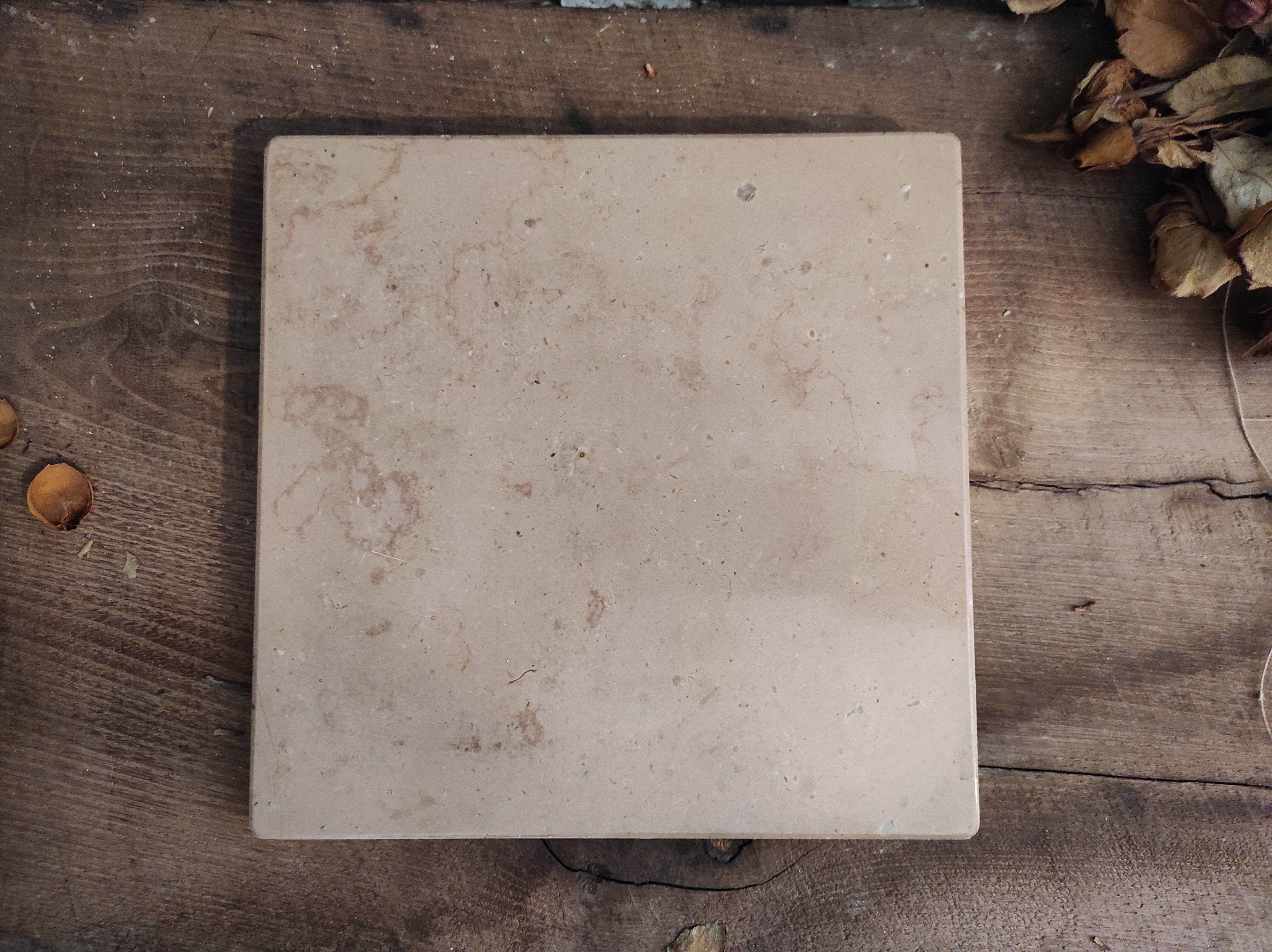 Vintage French marble trivet