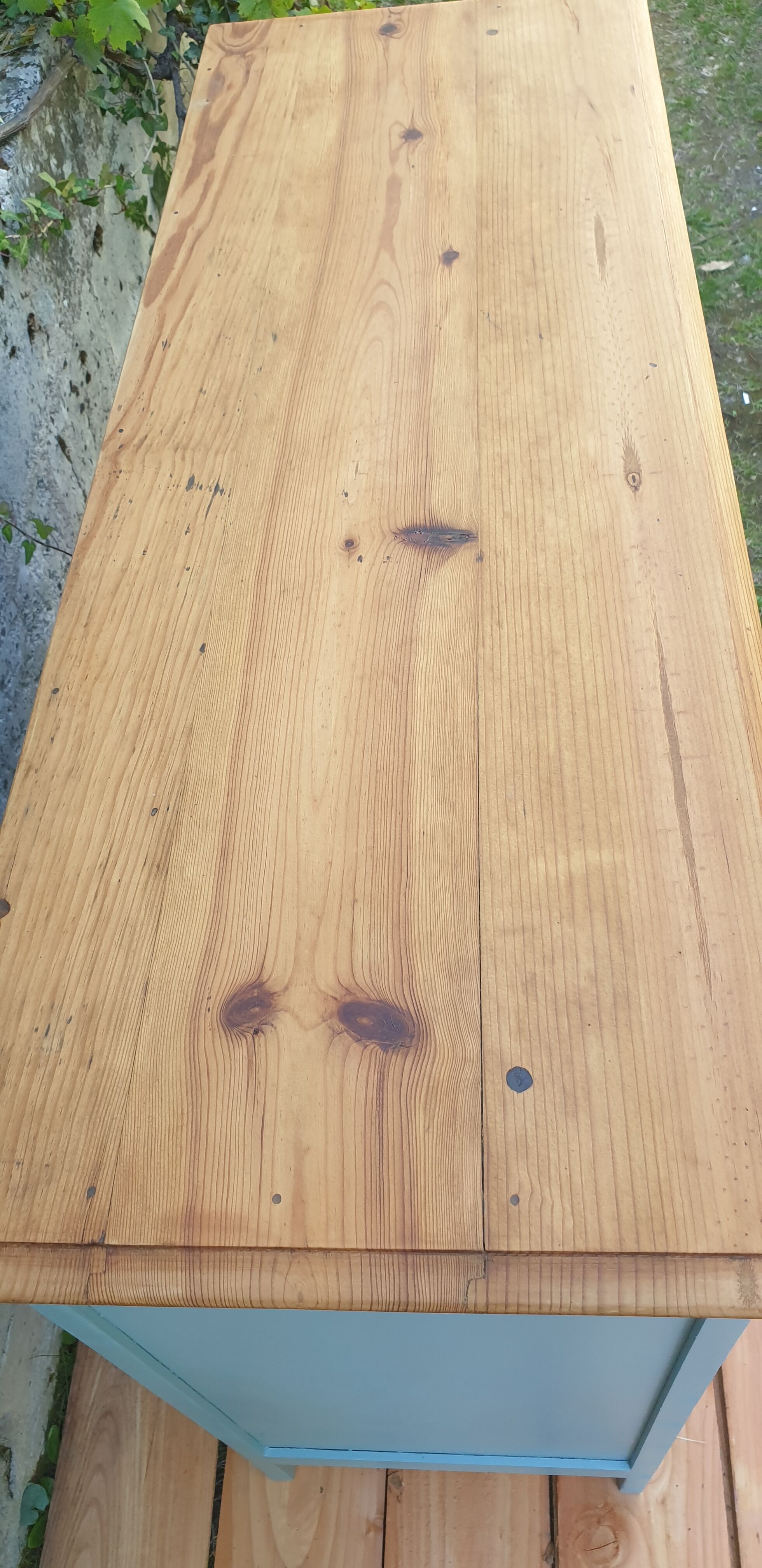 Green art deco buffet