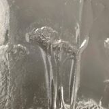 Large Finnish Glass Plate from the Mid-Century by Kaija Aarikka for Humppila