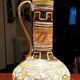 Large glazed ceramic vase from the 60s/70s Italian design by Mamma Ró Lucca