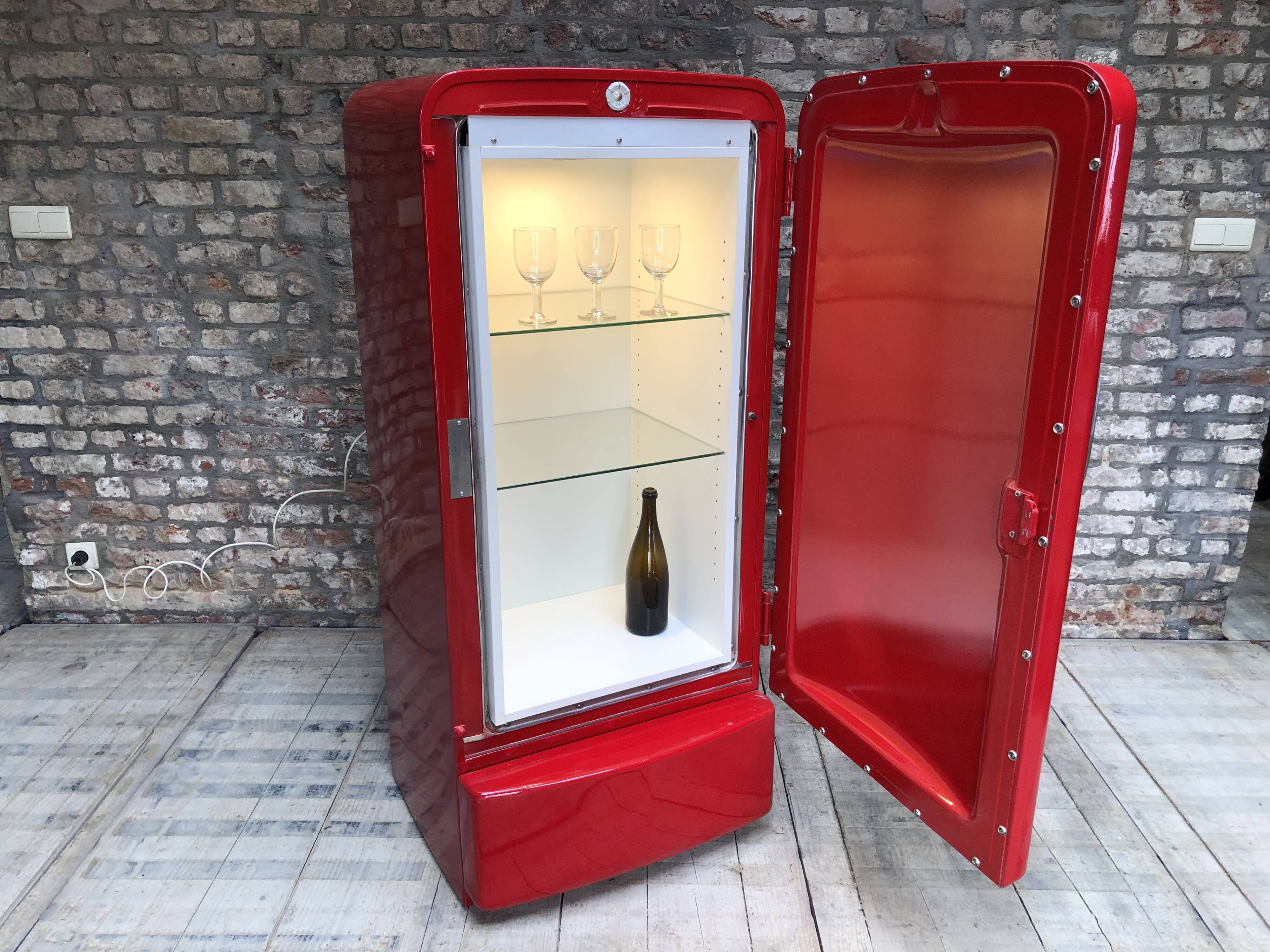 Bar furniture former American fridge