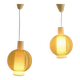 Pair of Rotaflex suspensions, France circa 1960