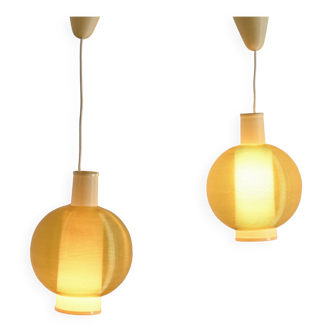 Pair of Rotaflex suspensions, France circa 1960