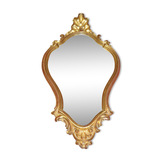 Golden mirror 52x29cm