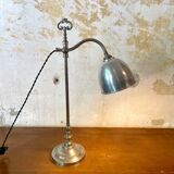 Adjustable gooseneck desk lamp from the 1930s