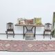 3x12 Soft Wool Pink Oriental Vintage Kilim Runner Rug