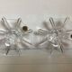 Pair of crystal candle holders RCR Italy
