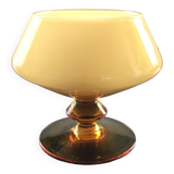 Amber opaline cut