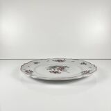 Hand-painted cake plate with rose motif, circa 1960/70