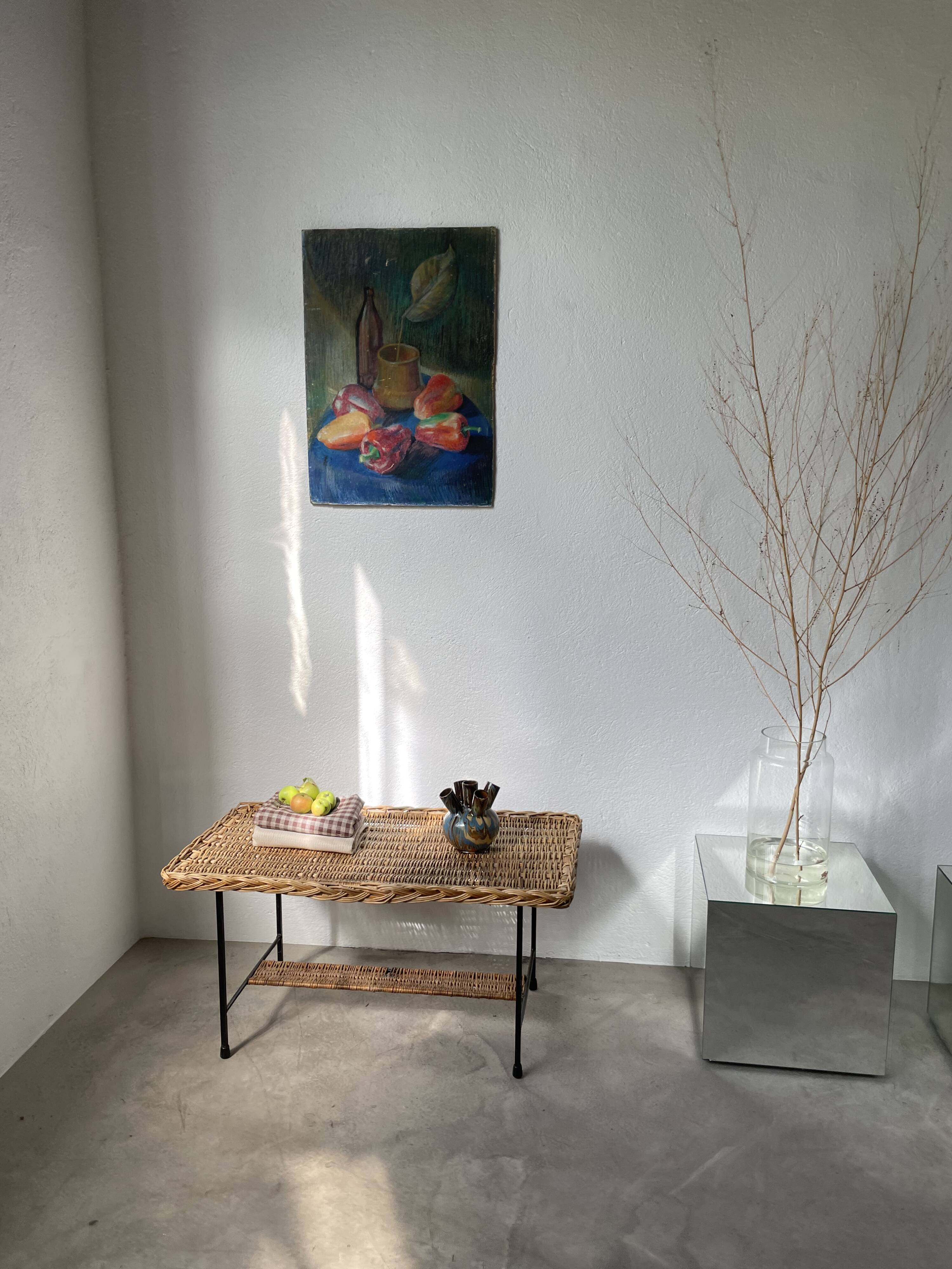 Oil pastel still life 1970